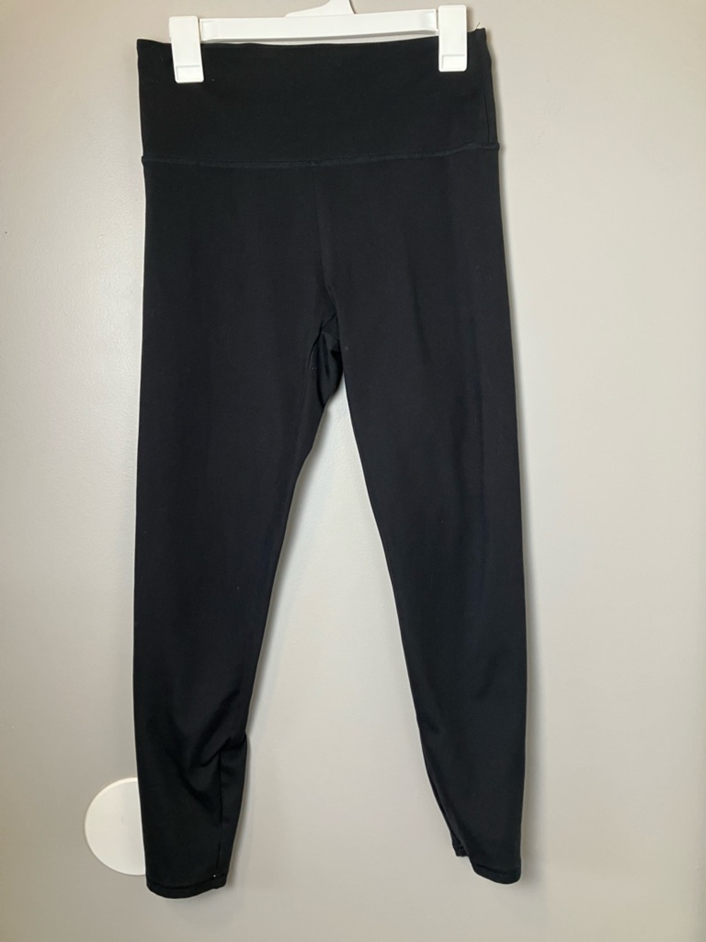 Zobha Black High Rise Leggings Women's‎ Size Large Performance Yoga Activewear